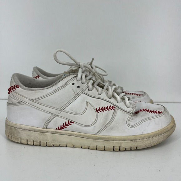Nike Other - Nike Dunk Low‎ Opening Day Baseball 310569-115 Kids Size 5Y 2009 Release